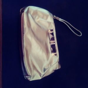 Metallic Gold Wristlet